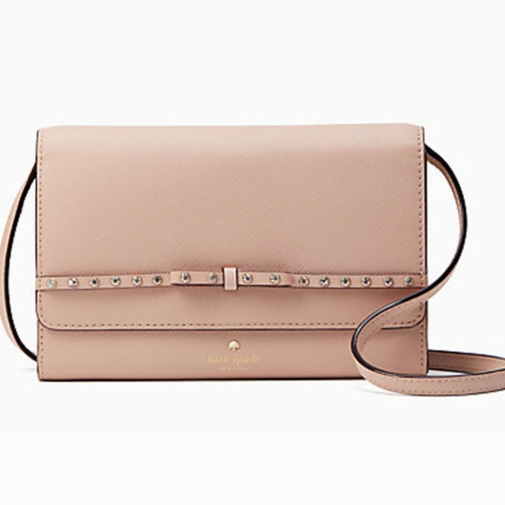 Katespade Laurel Way Jeweled Summet Crossbody